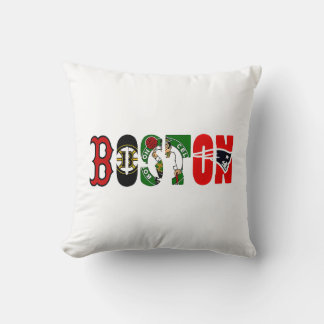 Official Boston Sport Teams T-Shirt Cushion