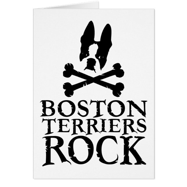 Official Boston Terriers Rock Merch (Front)
