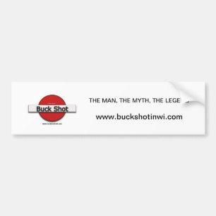 OFFICIAL BUCK SHOT BUMPER STICKER