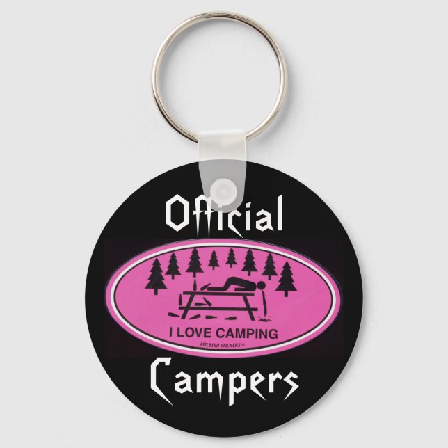 Official, Campers Key Ring (Front)
