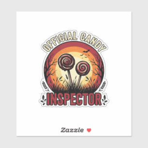 Official Candy Inspector Vintage Halloween Shirt D