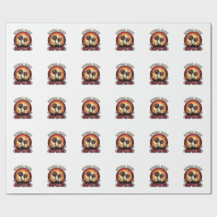 Official Candy Inspector Vintage Halloween Shirt D Wrapping Paper