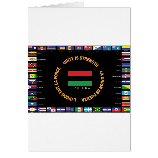 Official Caribbean Unity Flag (Front)