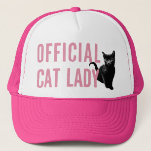 Official Cat Lady Hat Pink