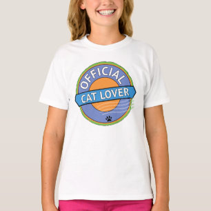 Official Cat Lover T-Shirt
