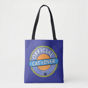Official Cat Lover Tote Bag