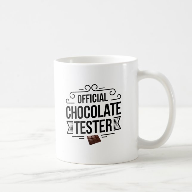Official Chocolate Tester  Coffee Mug (Right)
