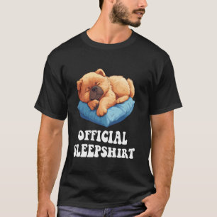 Official Chow Chow Sleepshirt Cute Dog Lover Sleep T-Shirt