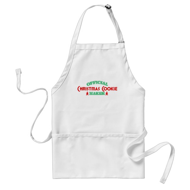 Official Christmas Cookie Maker Standard Apron (Front)