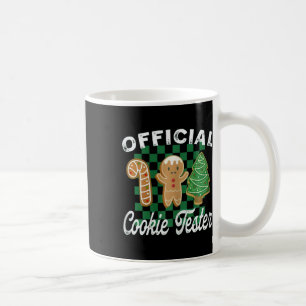Official Christmas Cookie Tester Taster King Crew Coffee Mug