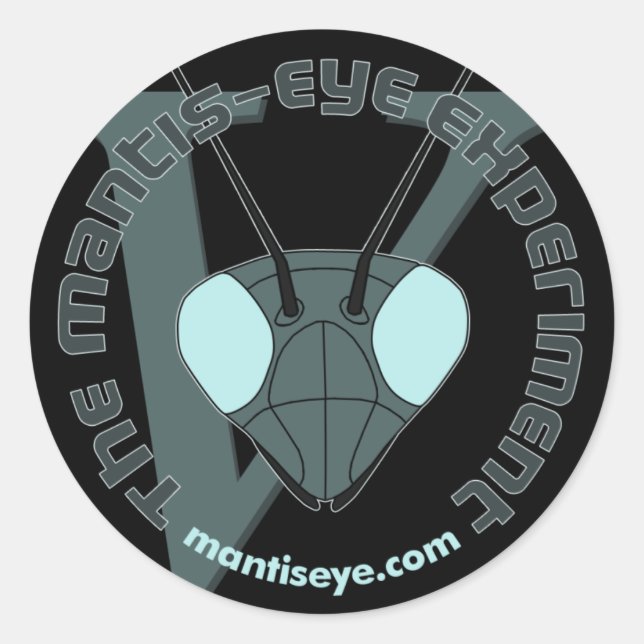 Official Classic Mantis-Eye Experiment Stickers (Front)