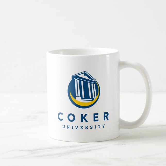Official Coker University Logo Coffee Mug (Right)