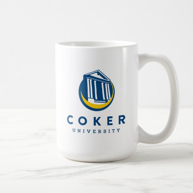 Official Coker University Logo Coffee Mug (Right)