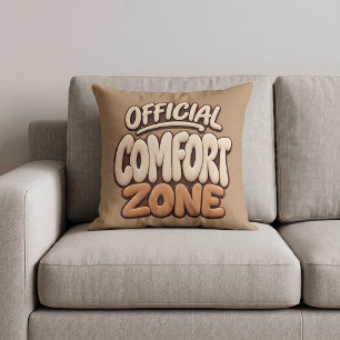 Official Comfort Zone Funny Cushion
