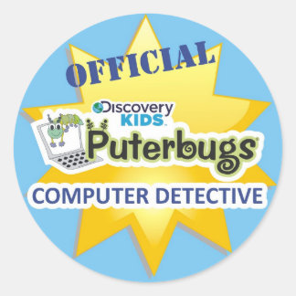Official Computer Detective Sticker