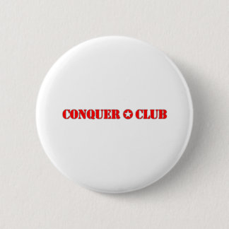 Official Conquer Club 6 Cm Round Badge