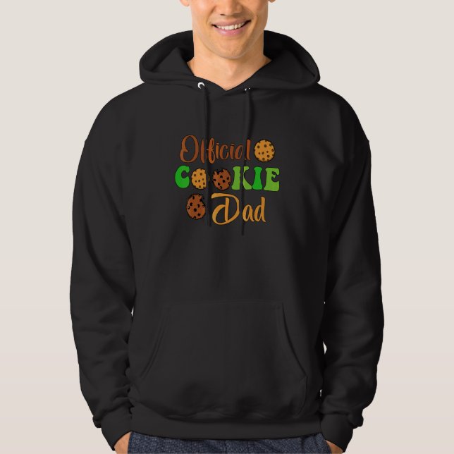 Official Cookie Dad Scout For Girls Cookie Dealer Hoodie (Front)