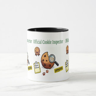 Official Cookie Inspector Mug – Funny Coffee Cup