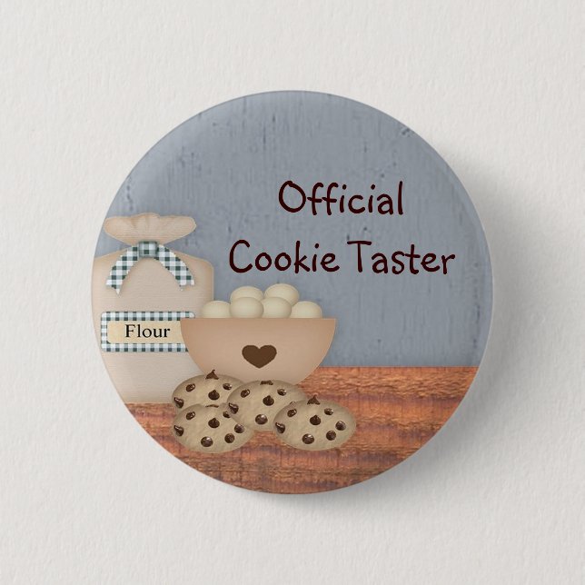 Official Cookie Taster Button (Front)