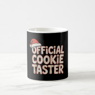 Official Cookie Taster Christmas Santa Xmas Family Coffee Mug