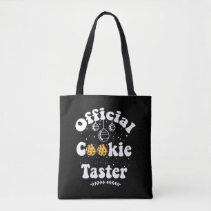 Official Cookie Taster Cookie Lovers Christmas Tote Bag