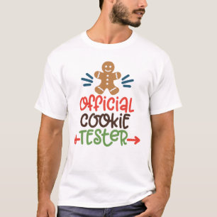Official Cookie Tester Christmas T-Shirt