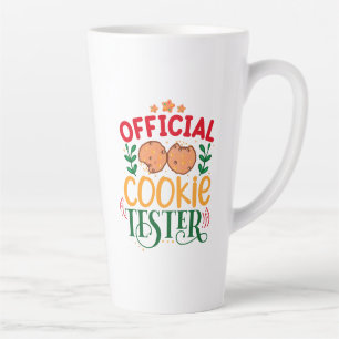Official Cookie Tester Latte Mug