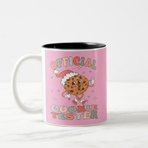 Official Cookie Tester Two-Tone Coffee Mug