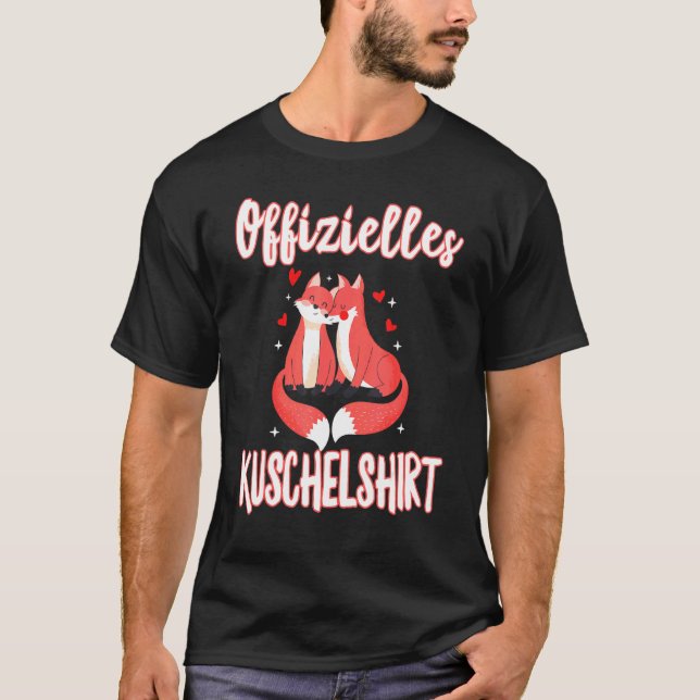 Official Cuddly For Lounging And Cuddling T-Shirt (Front)