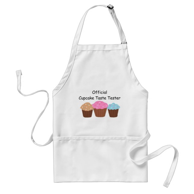 Official Cupcake Taste Tester Standard Apron (Front)