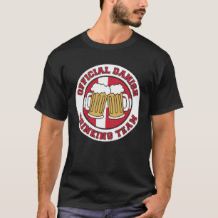 Official Danish Drinking Team T-Shirt
