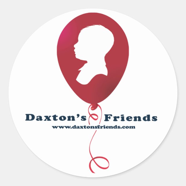 Official Daxton's Friends Sticker (Front)