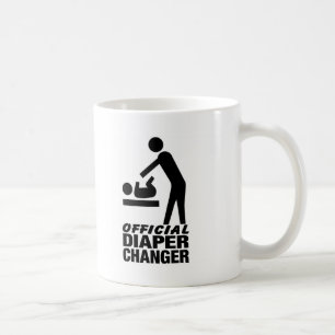 Official Diaper Changer Coffee Mug