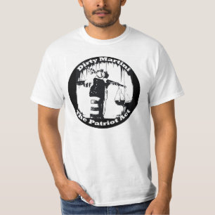 Official Dirty Martini Patriot Act Tee-Shirt T-Shirt