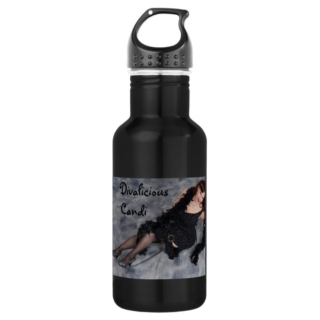 Official Divalicious Candi Eco-Conscious Hydration 532 Ml Water Bottle (Front)