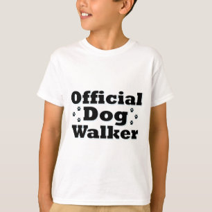 Official Dog Walker T-Shirt
