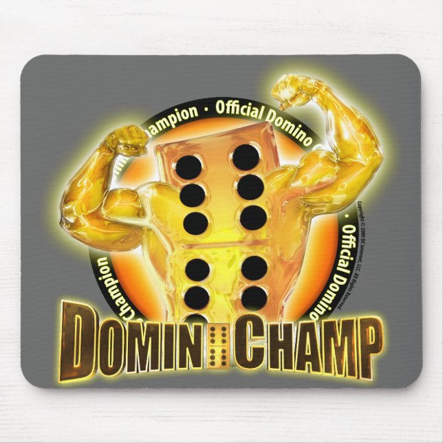 Official Domino Champion Mousepad (Front)