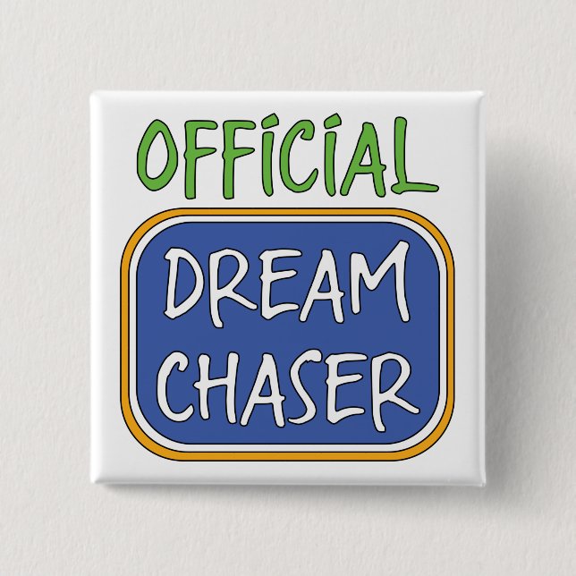 Official Dream Chaser   15 Cm Square Badge (Front)