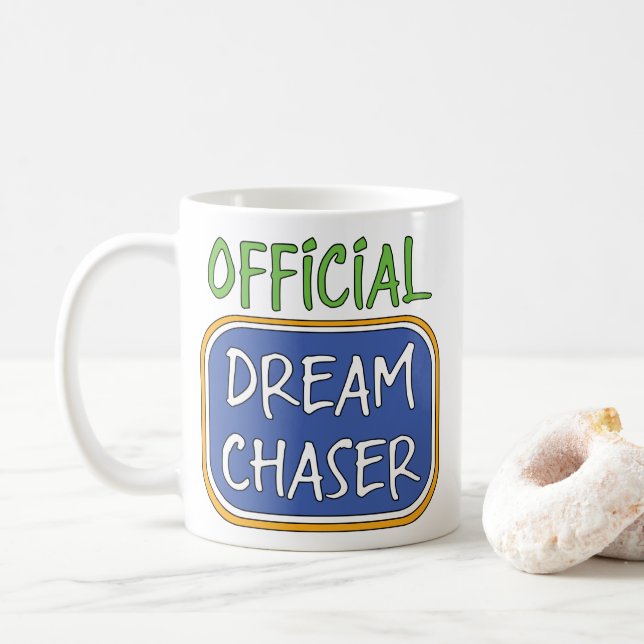 Official Dream Chaser Coffee Mug (With Donut)