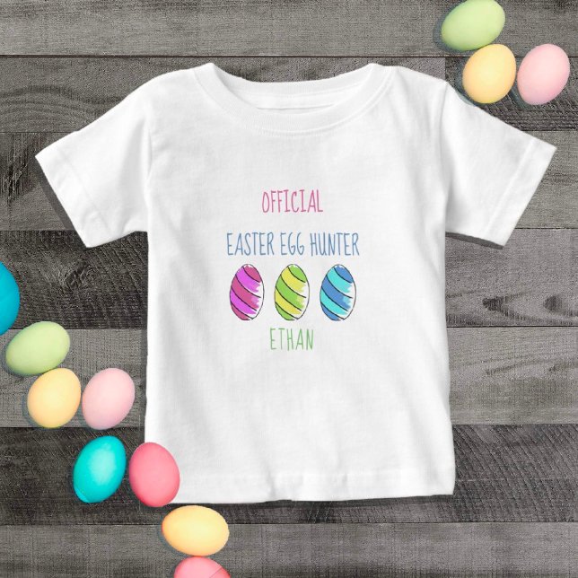 Official Easter Egg Hunter Baby T-Shirt (Creator Uploaded)