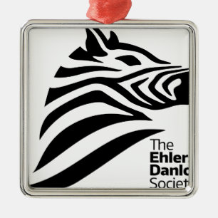 Official Ehlers-Danlos Society Logo Metal Ornament