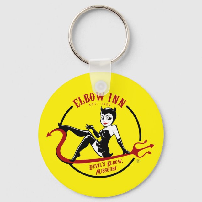 Official Elbow Inn Keychain (Front)