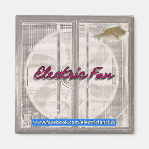 Official Electric Fan Club Magnet