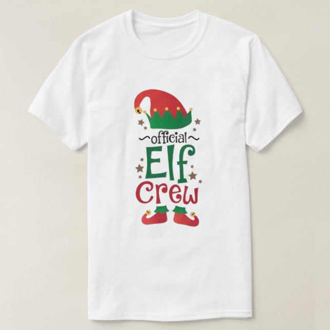 OFFICIAL ELF CREW T-Shirt (Design Front)