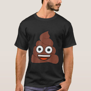 Official Emoji Poop Happy Yellow Smile Face T-Shirt