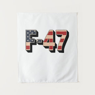 Official F47 Maga Fighter Jet F-47 Jet Fighter Air Tapestry