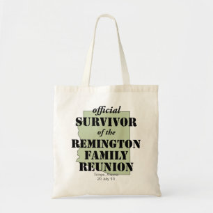 Official Family Reunion Survivor - Arizona Green Tote Bag