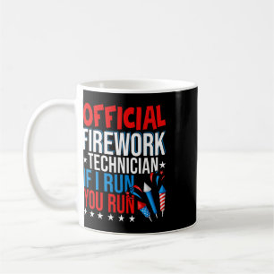 Official Firework Technician Usa Independence Day Coffee Mug