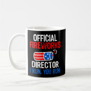 Official Fireworks Director Funny 4th of July Gift Coffee Mug
