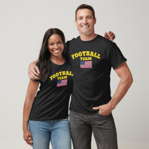 Official Football Team USA Flag true Classic Tees